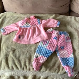 Vintage Baby Two Piece Set